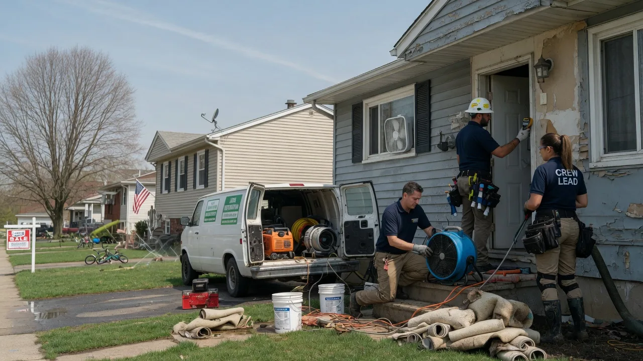 Flood Cleanup in Charlotte, IA near me