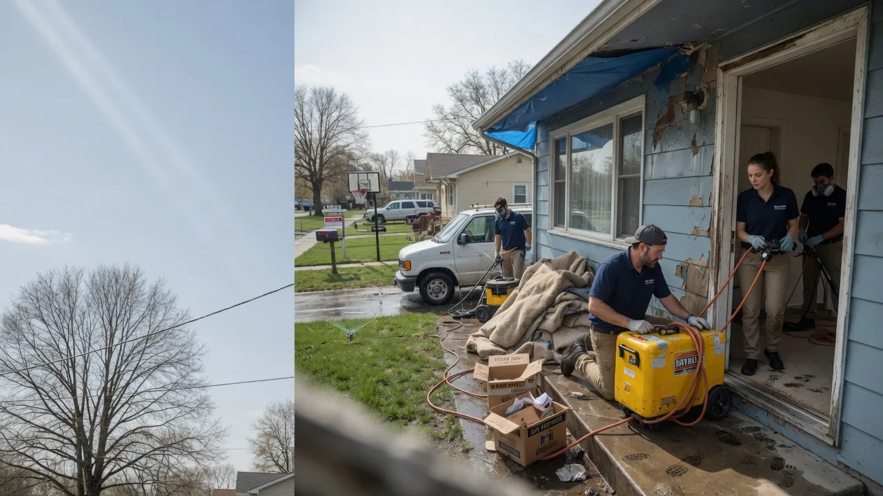 Basement Flood Cleanup in Charlotte, IA near me